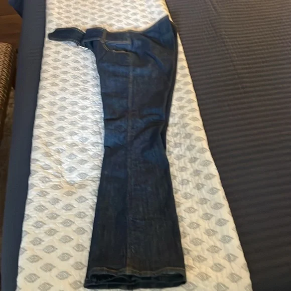 Topshop Y2K buckle flare jeans in indigo, size 30” waist - Picture 9 of 11